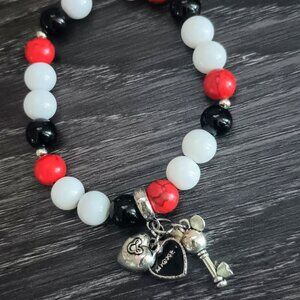 Mickey/Minnie Charm Bracelet
